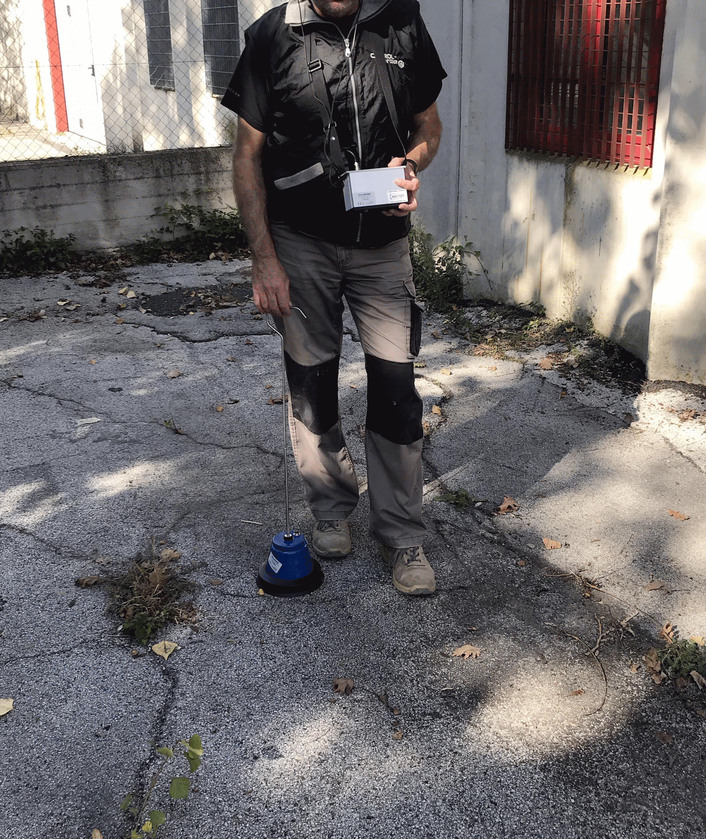 Geofono1 Geofono per ricerca perdita acqua antincendio